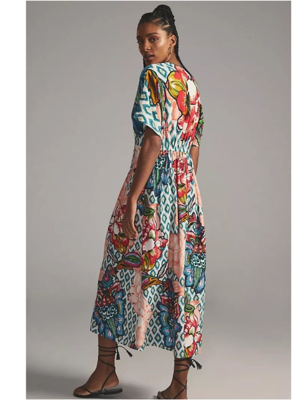 Anthropologie Bl^nk London Tatiana Kaftan Dress - Picture 2 of 13